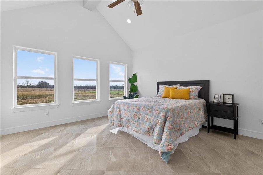 Furnished interior view inside a new home in , Celeste (Image 15).
