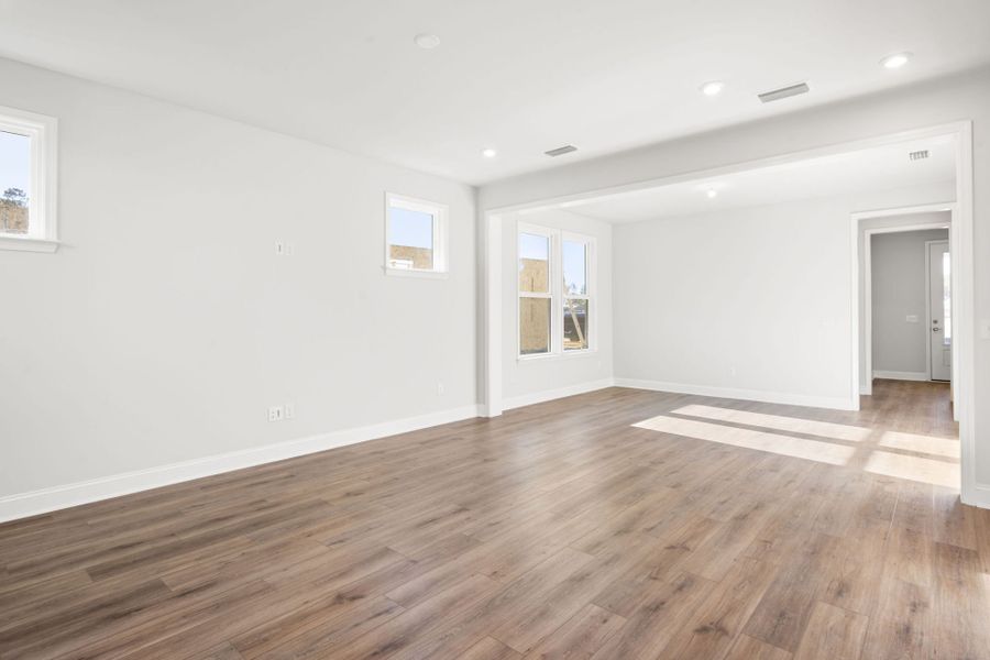 Spacious, unfurnished interior of a new home in Sun City Hilton Head, Bluffton (Image 28). Spacious, unfurnished interior of a new home in Sun City Hilton Head, Bluffton (Image 28).