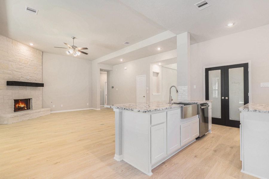 Furnished interior view inside a new home in , Bay City (Image 15).