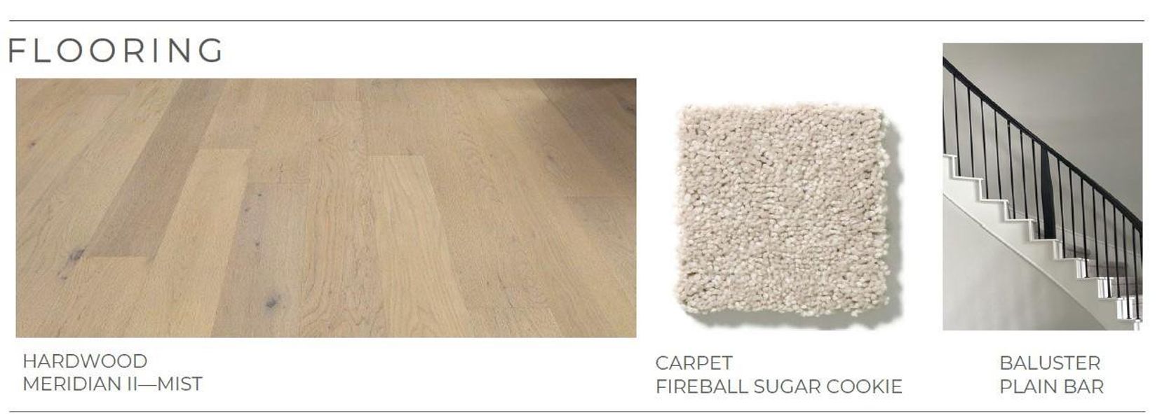 Sample of building materials used in homes in Evergrove, Richmond (Image 3).
