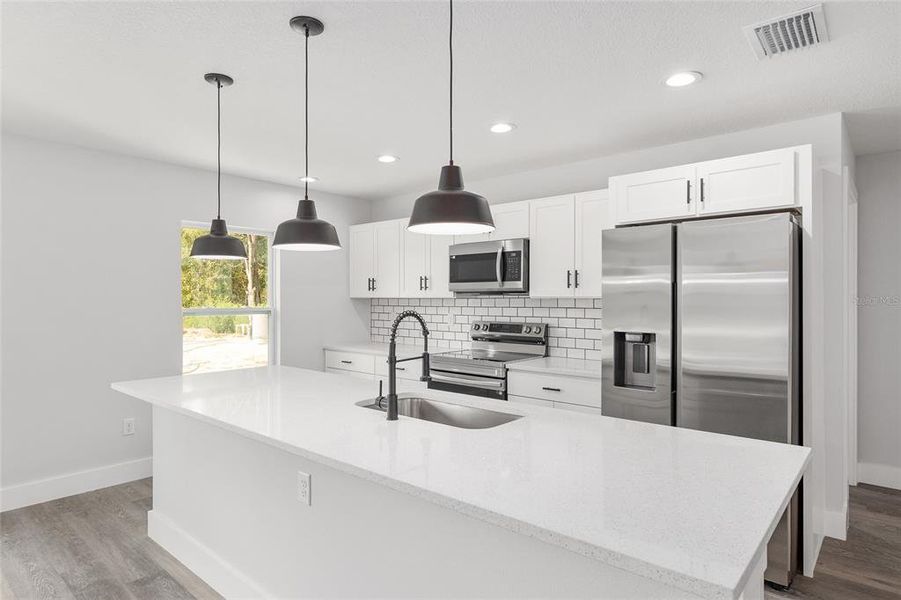 Furnished interior view inside a new home in , Ocala (Image 5).