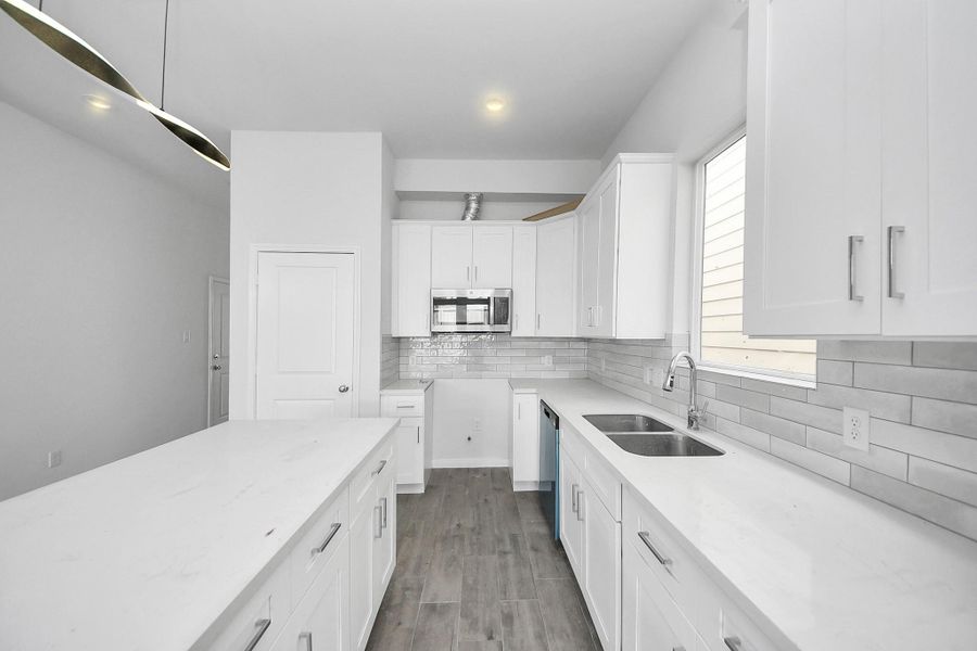 Furnished interior view inside a new home in , Houston (Image 6).