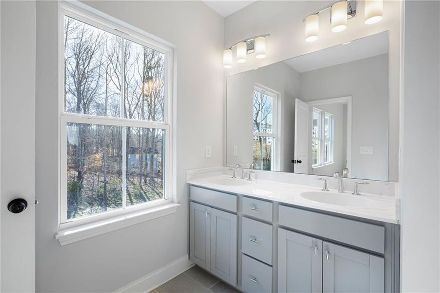 Furnished interior view inside a new home in Waverly at Buice Lake, Acworth (Image 7).