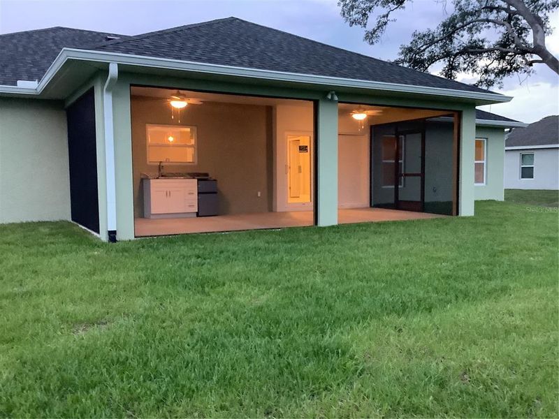 Exterior details and patio area of a home in , Port Charlotte (Image 23).