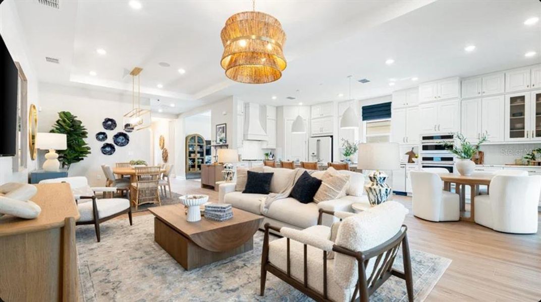 Furnished interior view inside a new home in Skye Ranch Community Group Page, Sarasota (Image 4).