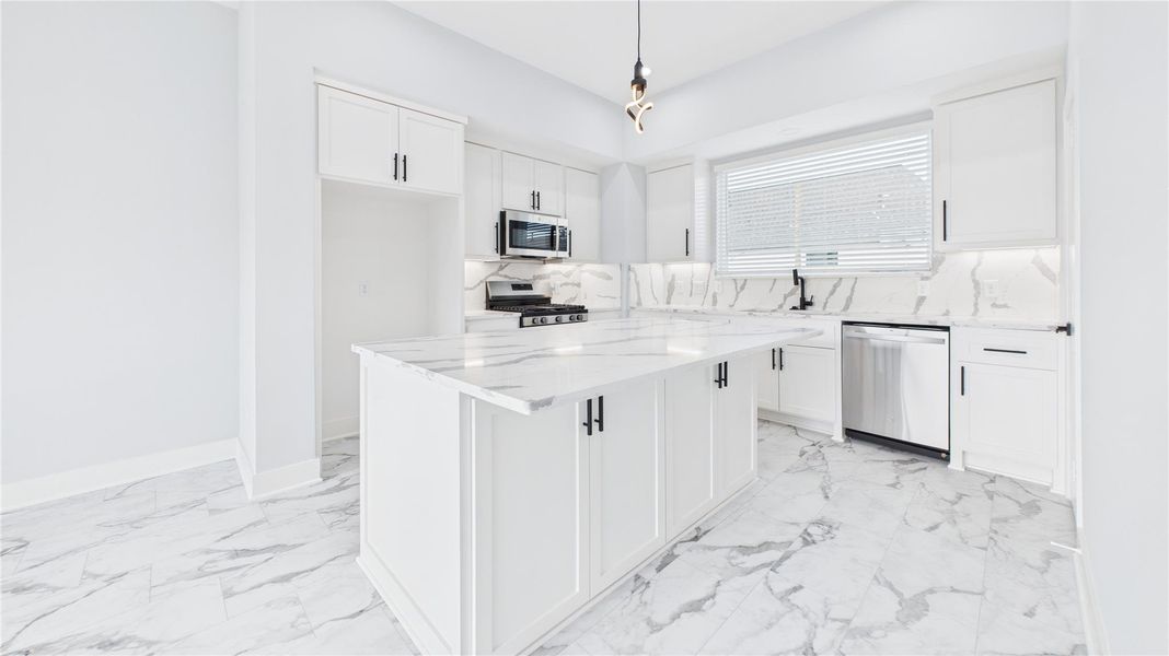 Furnished interior view inside a new home in , Houston (Image 8).