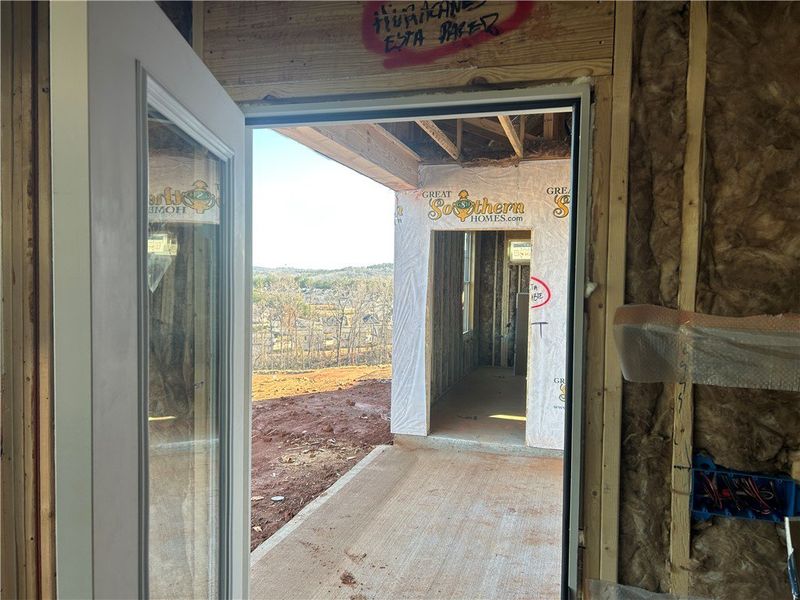 In-progress construction of a new home in Edwards Ridge, Central, SC (Image 15).