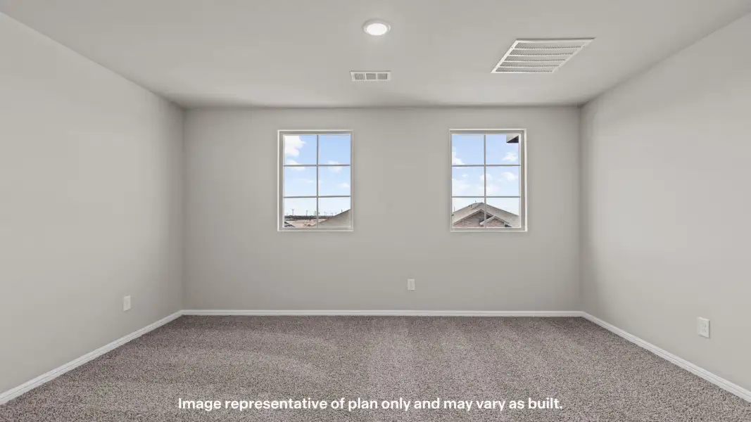 Spacious, unfurnished interior of a new home in Yukon Ridge, Odessa (Image 19).