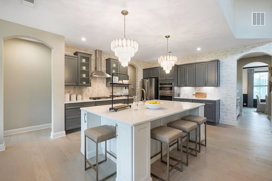 Furnished interior view inside a new home in Woodberry, Canton (Image 28).