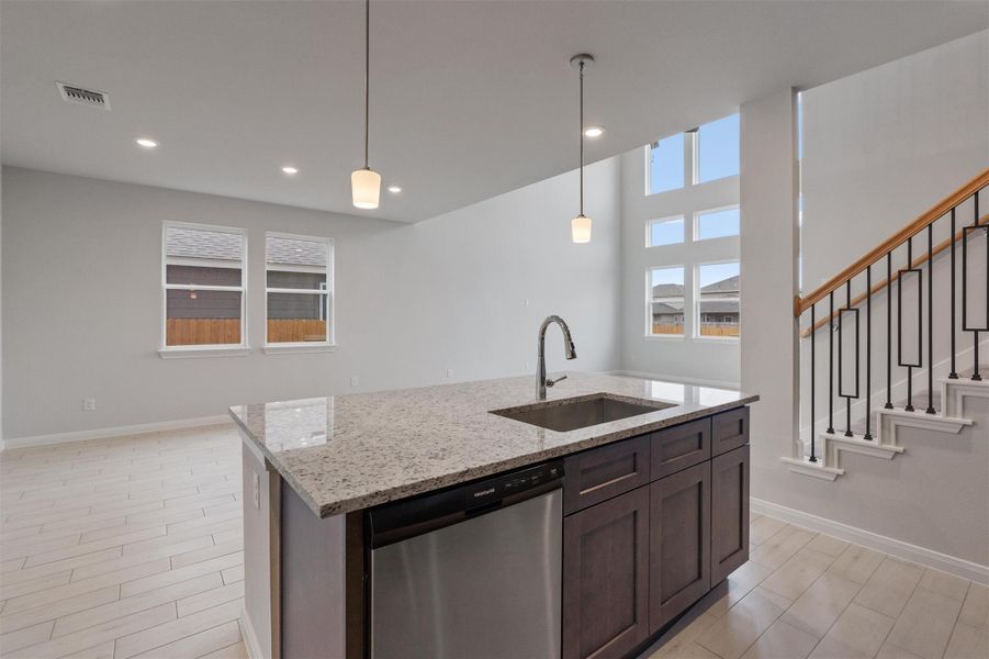 Furnished interior view inside a new home in Morningstar, Georgetown (Image 3).
