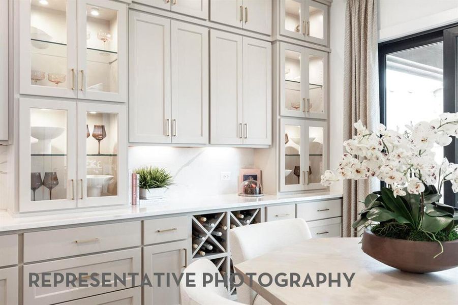 Furnished interior view inside a new home in Walsh, Aledo (Image 15).