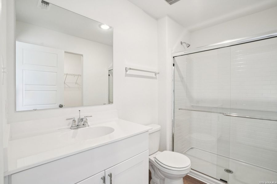 Furnished interior view inside a new home in , New Braunfels (Image 9). Furnished interior view inside a new home in , New Braunfels (Image 9).