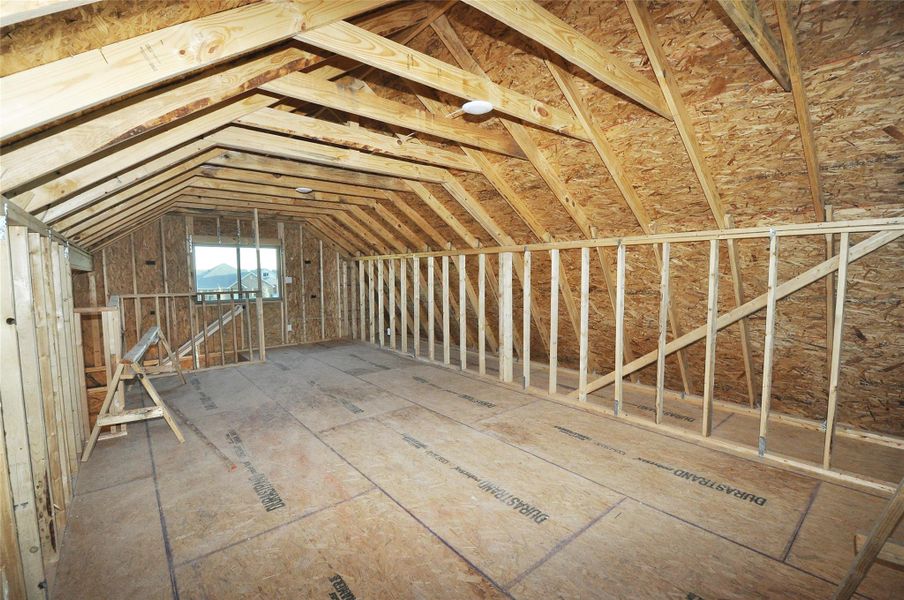 In-progress construction of a new home in , League City, TX (Image 29).