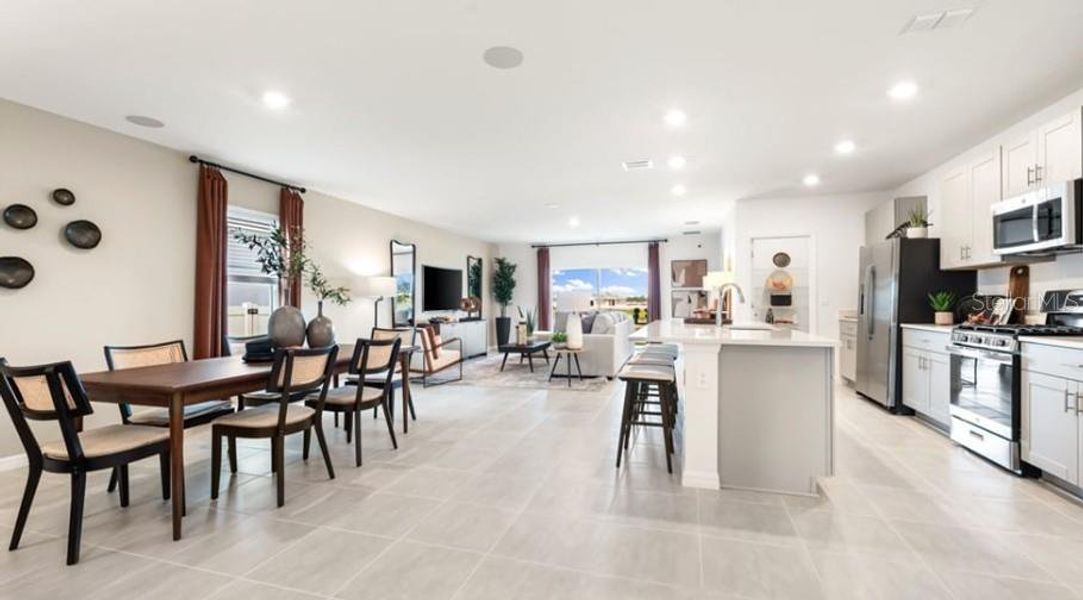 Furnished interior view inside a new home in Brookland Park, Auburndale (Image 4).