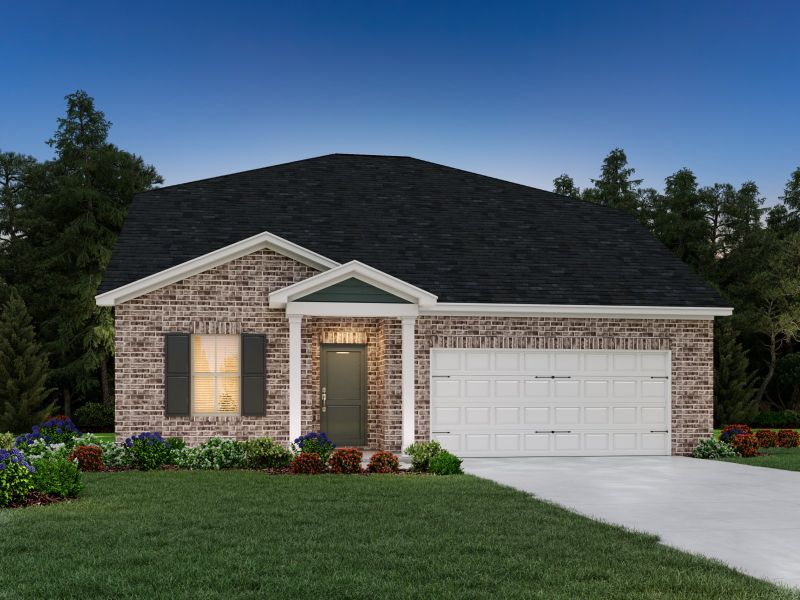 Representative exterior photo of a completed home built from the Manchester by Meritage Homes in Woodmont, Smyrna, TN (Image 1). Representative exterior photo of a completed home built from the Manchester by Meritage Homes in Woodmont, Smyrna, TN (Image 1).