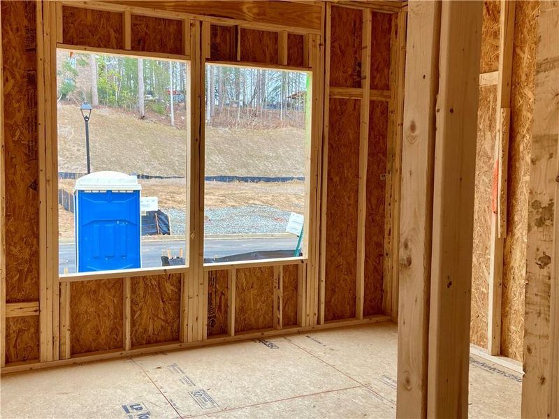 In-progress construction of a new home in Arbors at Richland Creek, Buford, GA (Image 29). In-progress construction of a new home in Arbors at Richland Creek, Buford, GA (Image 29).