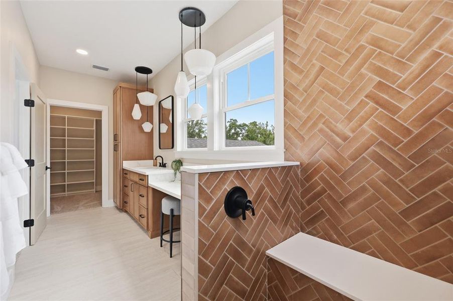 Furnished interior view inside a new home in , Newberry (Image 8).