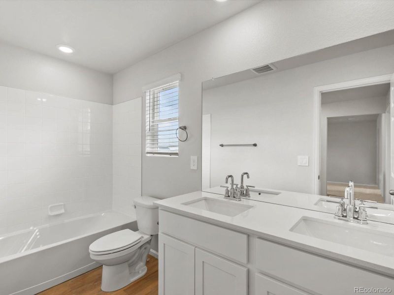 Furnished interior view inside a new home in Revere at Johnstown, Johnstown (Image 10). Furnished interior view inside a new home in Revere at Johnstown, Johnstown (Image 10).