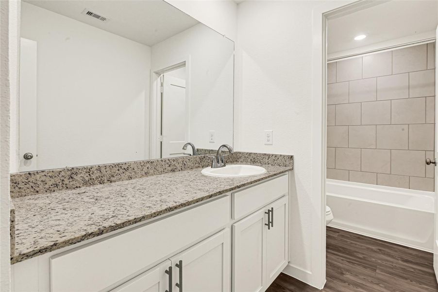 Furnished interior view inside a new home in Laurel Farms, Brookshire (Image 12).