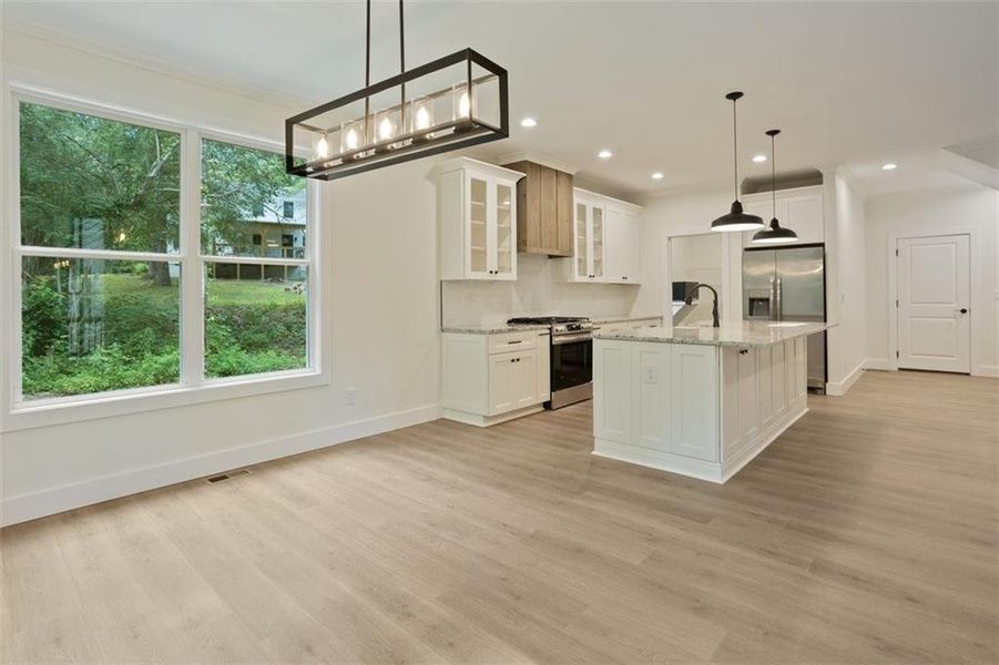 Furnished interior view inside a new home in , Canton (Image 11).
