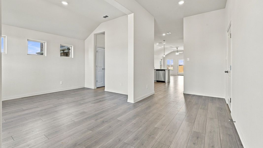 Furnished interior view inside a new home in The Oaks, Red Oak (Image 13).
