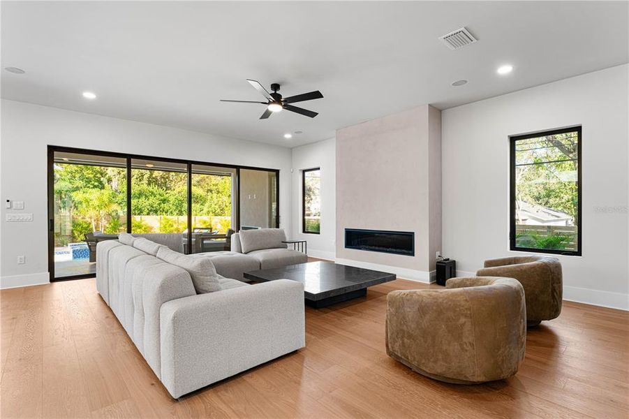 Furnished interior view inside a new home in , Tampa (Image 5).