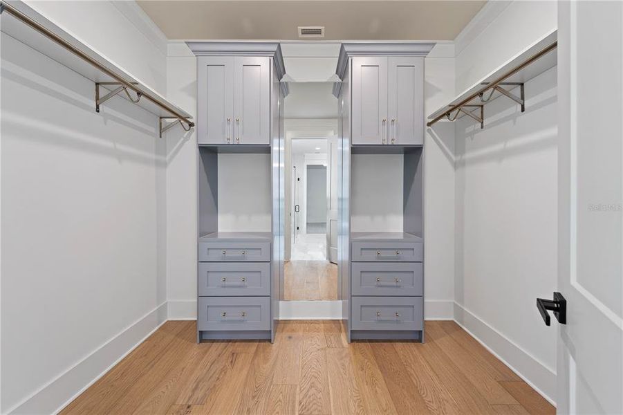 Primary Suites Walk-In Closet