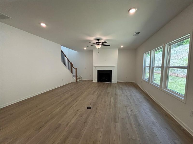 Spacious, unfurnished interior of a new home in Arbors at Richland Creek, Buford (Image 28). Spacious, unfurnished interior of a new home in Arbors at Richland Creek, Buford (Image 28).