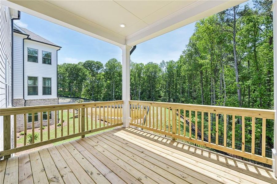 Exterior details and patio area of a home in Waterhaven, Cumming (Image 28).