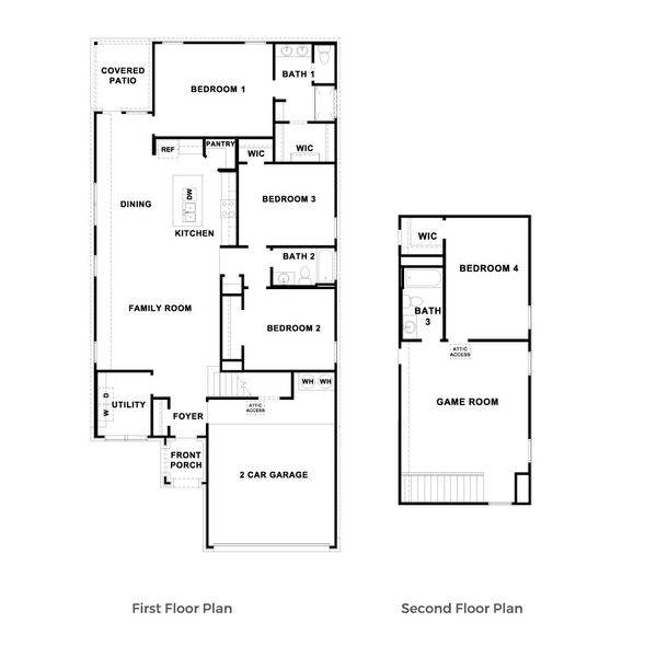 2D floor plan layout for the The Roosevelt by D.R. Horton in Southgrove, Kyle, TX (Image 5). 2D floor plan layout for the The Roosevelt by D.R. Horton in Southgrove, Kyle, TX (Image 5).