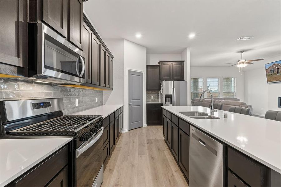 Furnished interior view inside a new home in , Anna (Image 13).