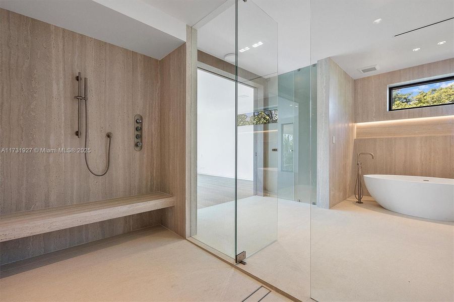 Furnished interior view inside a new home in , Key Biscayne (Image 5). Furnished interior view inside a new home in , Key Biscayne (Image 5).