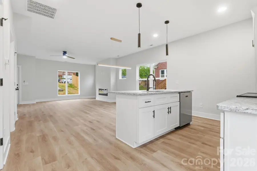 Furnished interior view inside a new home in , Albemarle (Image 3).