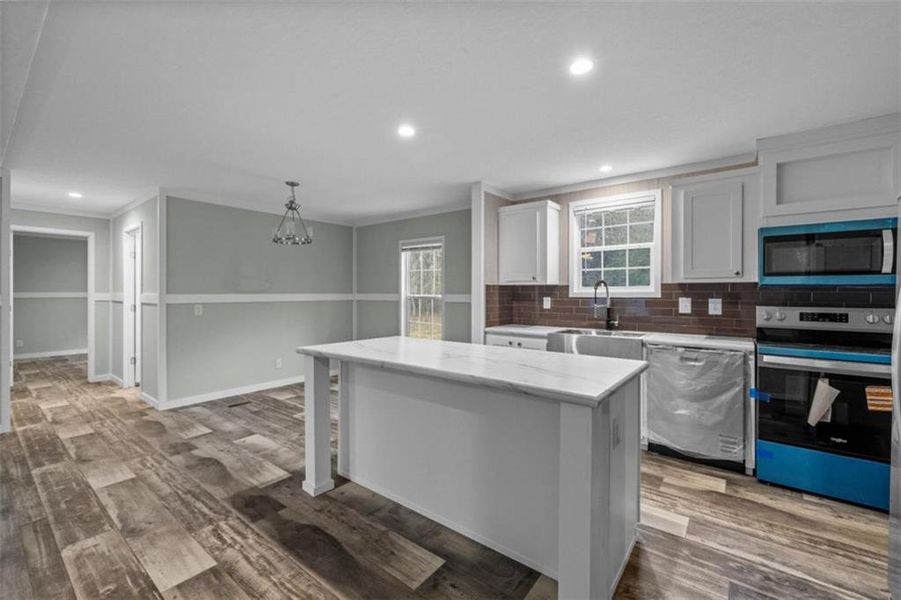 Furnished interior view inside a new home in , Loganville (Image 5). Furnished interior view inside a new home in , Loganville (Image 5).