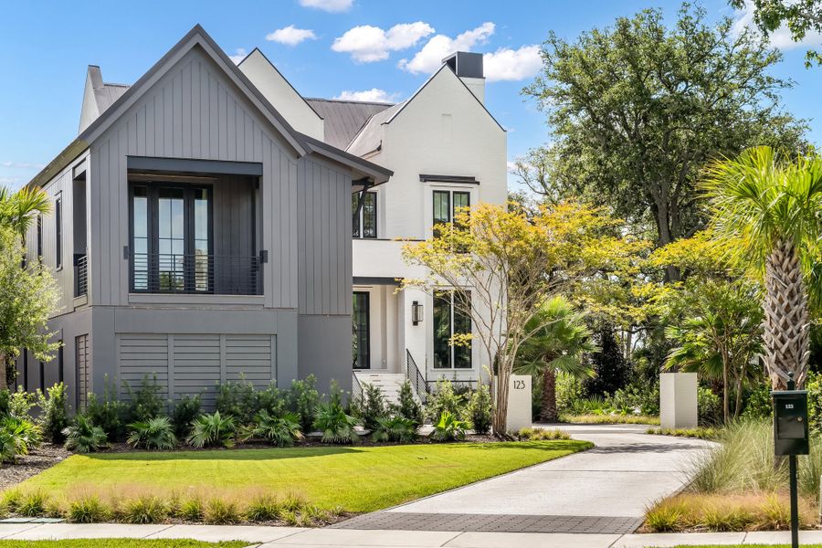 Front exterior of a new home in , Charleston, SC, highlighting curb appeal (Image 2). Front exterior of a new home in , Charleston, SC, highlighting curb appeal (Image 2).