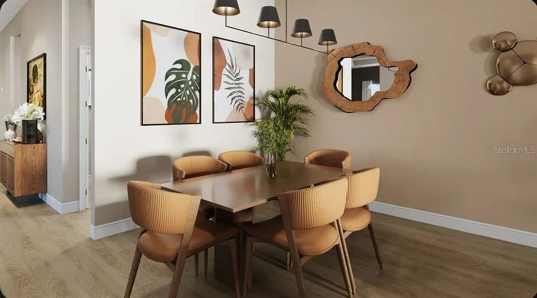 Furnished interior view inside a new home in Skye Ranch Community Group Page, Sarasota (Image 4).