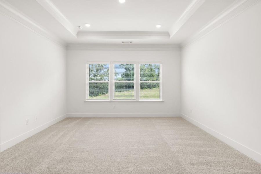 Spacious, unfurnished interior of a new home in The Court at Gainesville Township, Gainesville (Image 13).
