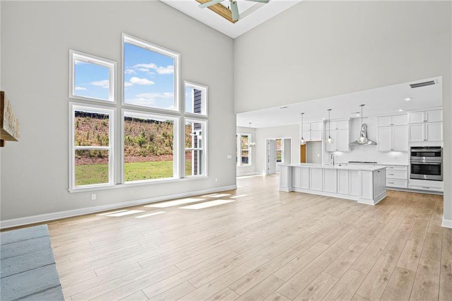 Spacious, unfurnished interior of a new home in Hidden Fields, Hoschton (Image 46). Spacious, unfurnished interior of a new home in Hidden Fields, Hoschton (Image 46).