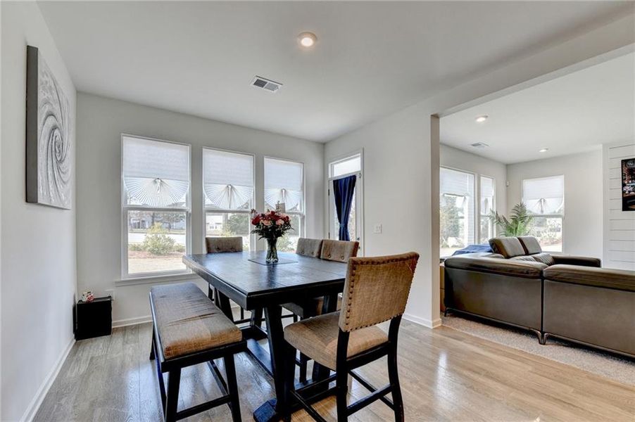 Furnished interior view inside a new home in Sweetbay Farm, Lawrenceville (Image 50).