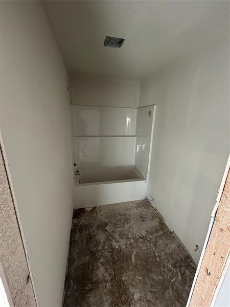 Bathroom featuring shower / tub combination