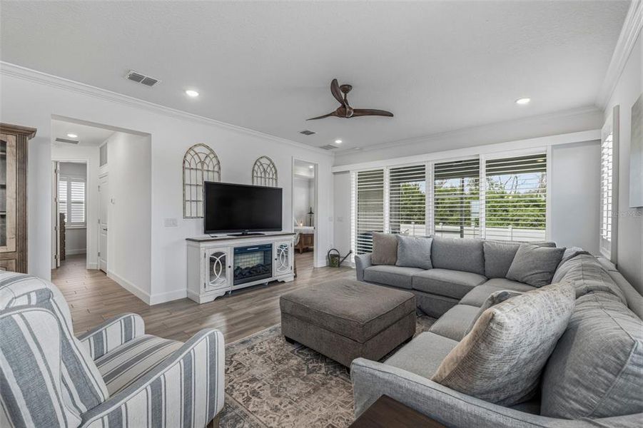 Furnished interior view inside a new home in , Apollo Beach (Image 5). Furnished interior view inside a new home in , Apollo Beach (Image 5).