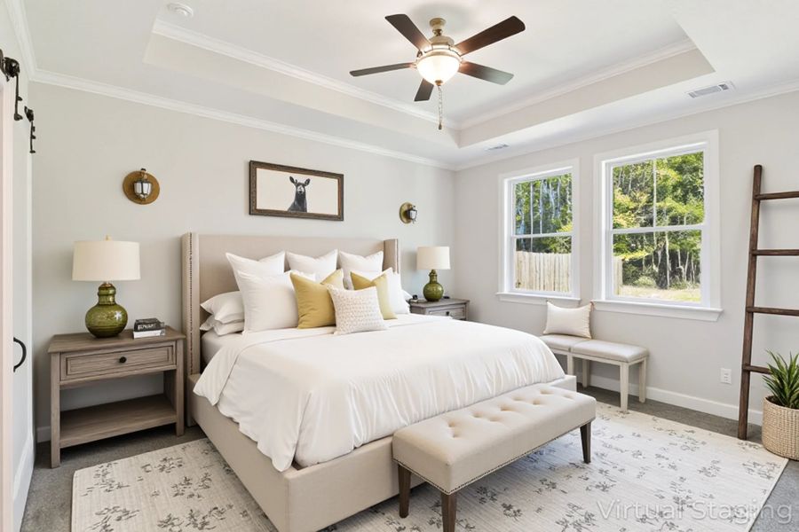 Furnished interior view inside a new home in Tillery Park, Grovetown (Image 12).