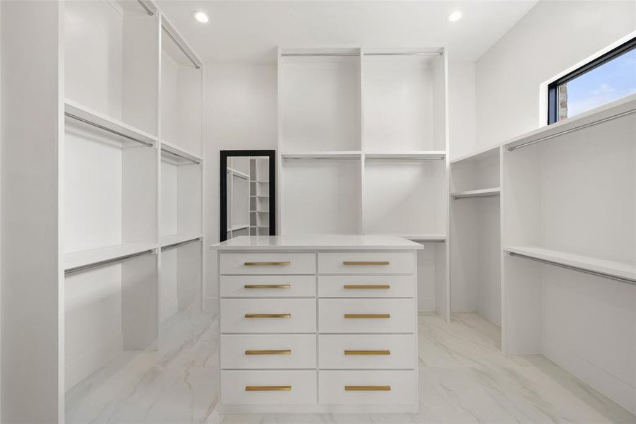 Custom Primary Bedroom Closet Custom Primary Bedroom Closet