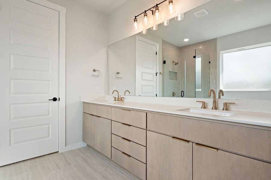 Furnished interior view inside a new home in Park Central, Georgetown (Image 9).