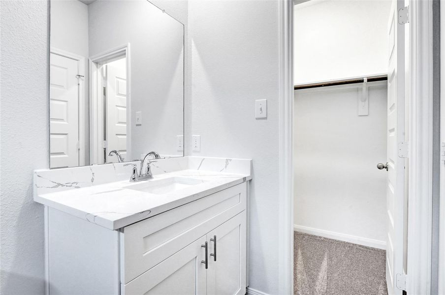 Furnished interior view inside a new home in Aldine Pines, Houston (Image 10).