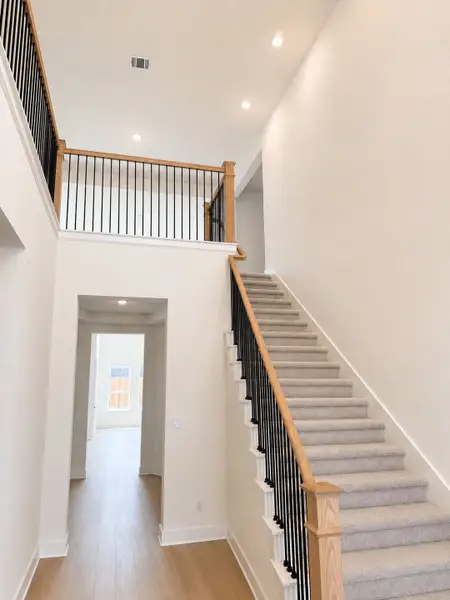 Spacious, unfurnished interior of a new home in Santa Rita Ranch, Liberty Hill (Image 14). Spacious, unfurnished interior of a new home in Santa Rita Ranch, Liberty Hill (Image 14).