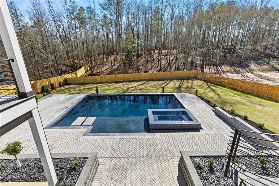 Exterior details and patio area of a home in , Flowery Branch (Image 33). Exterior details and patio area of a home in , Flowery Branch (Image 33).