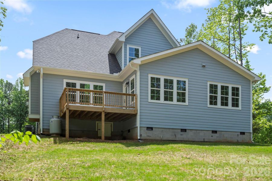 Exterior details and patio area of a home in , Mooresville (Image 3).