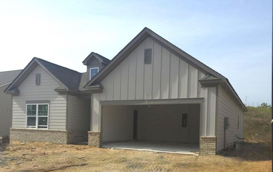 In-progress construction of a new home in , Homer, GA (Image 16).