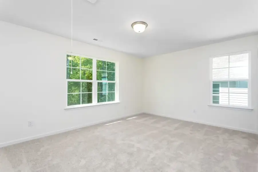 Spacious, unfurnished interior of a new home in Trinity Meadows, Trinity (Image 46). Spacious, unfurnished interior of a new home in Trinity Meadows, Trinity (Image 46).